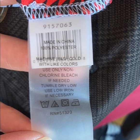 Vince Camuto Blue and White Boxy Blouse - Picture 9 of 10